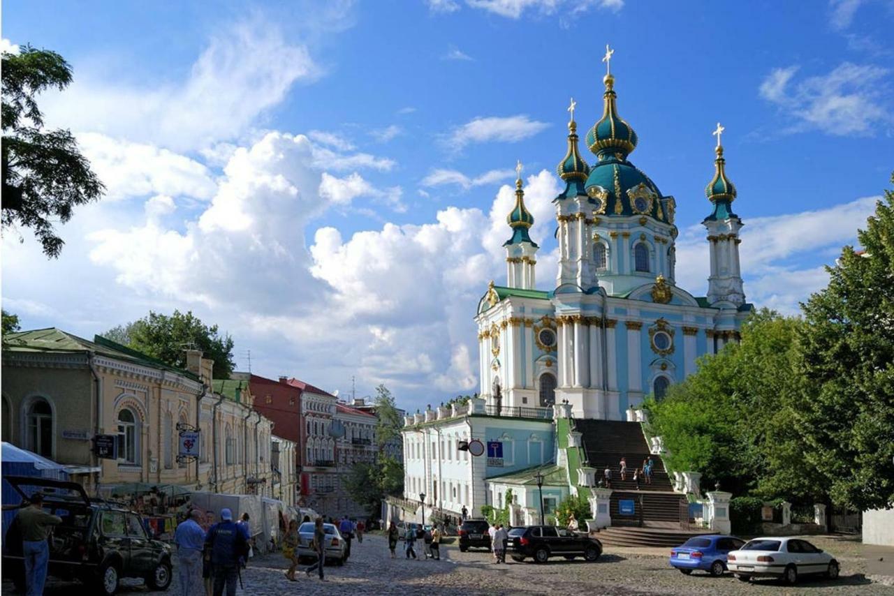 Kyiv Top Location 60M2 Apt In Old City Fast Wifi Selfchekin Ngoại thất bức ảnh